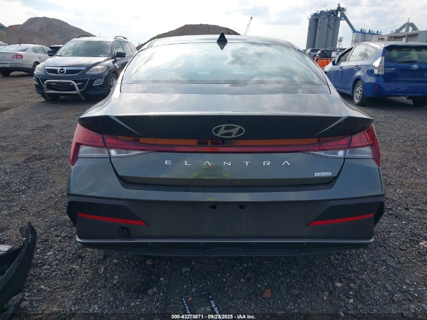 2025 Hyundai Elantra Hybrid Blue VIN: KMHLM4DJ5SU140872 Lot: 43278871
