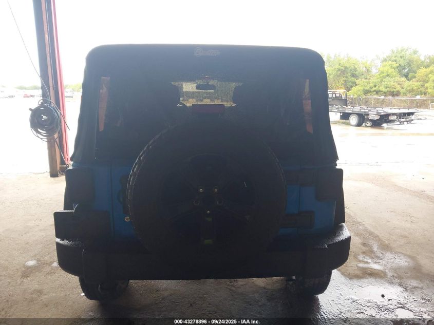 2016 Jeep Wrangler Unlimited Sport VIN: 1C4BJWDG0GL186762 Lot: 43278896