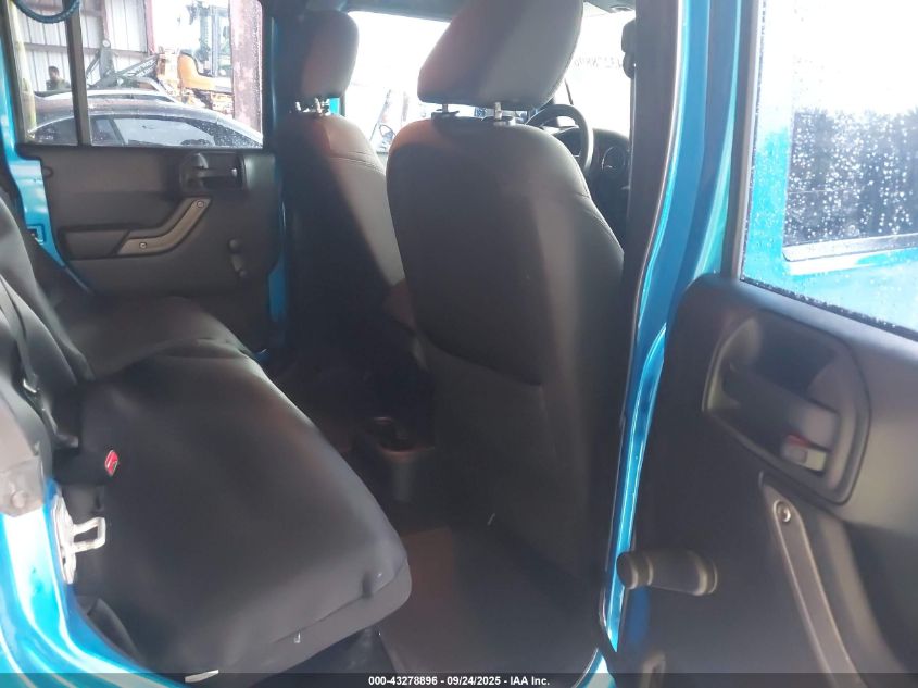 2016 Jeep Wrangler Unlimited Sport VIN: 1C4BJWDG0GL186762 Lot: 43278896