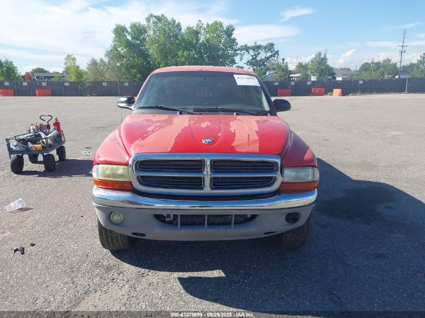 2004 Dodge Dakota Slt VIN: 1D7HG48N14S542424 Lot: 43278898