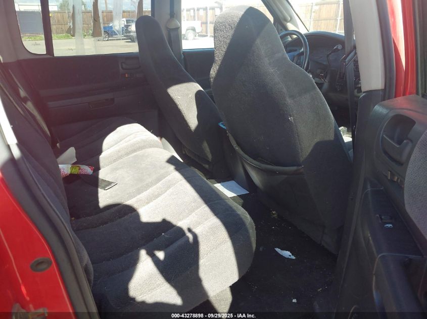 2004 Dodge Dakota Slt VIN: 1D7HG48N14S542424 Lot: 43278898