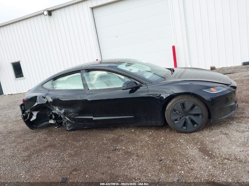 2025 Tesla Model 3 Long Range All-Wheel Drive VIN: 5YJ3E1EB9SF953857 Lot: 43278916