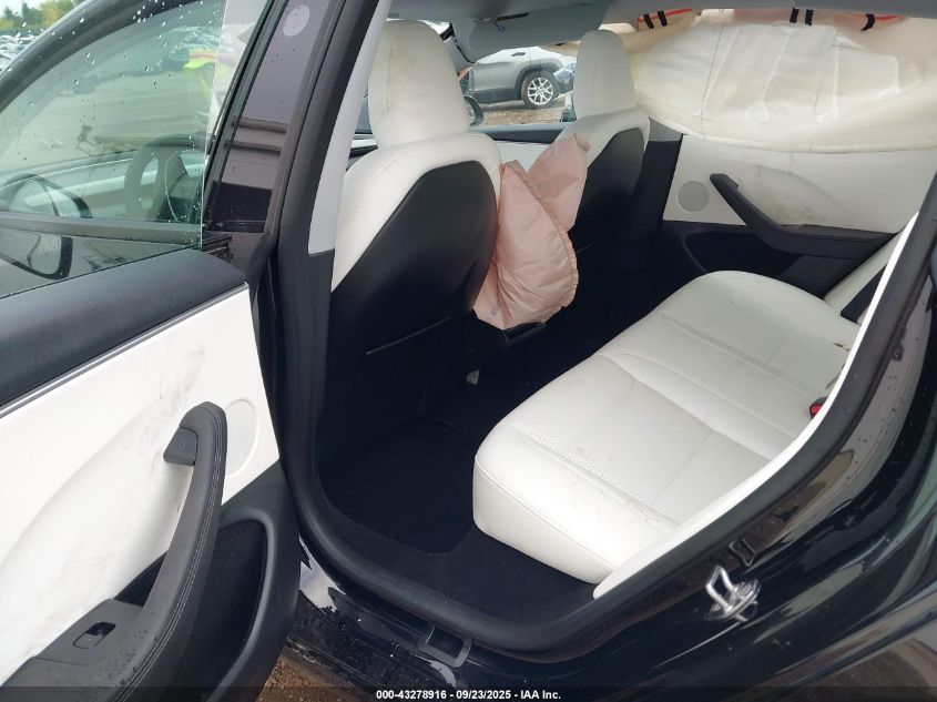 2025 Tesla Model 3 Long Range All-Wheel Drive VIN: 5YJ3E1EB9SF953857 Lot: 43278916