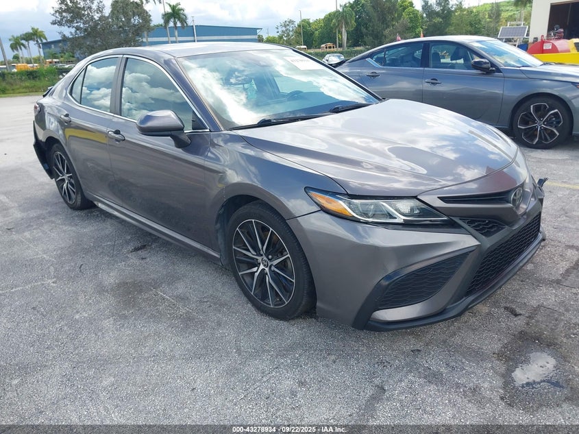 4T1G11AK2MU590620 2021 Toyota Camry Se auction photo 1