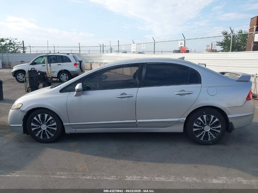 2008 Honda Civic Lx VIN: 2HGFA16578H337029 Lot: 43278942