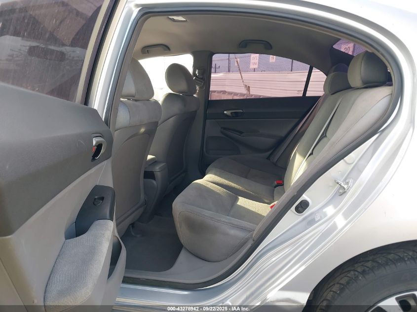 2008 Honda Civic Lx VIN: 2HGFA16578H337029 Lot: 43278942