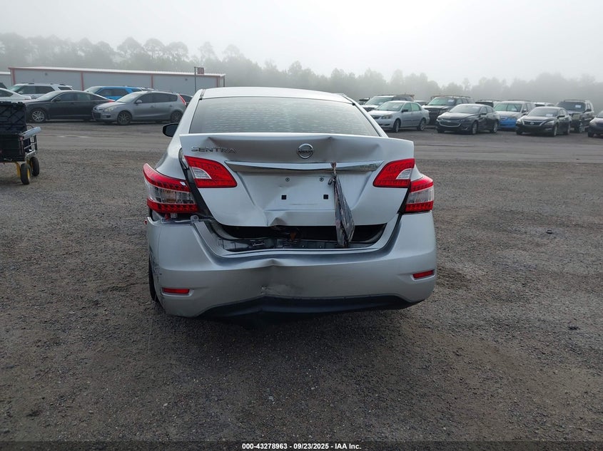 2015 Nissan Sentra S VIN: 3N1AB7AP6FY343349 Lot: 43278963