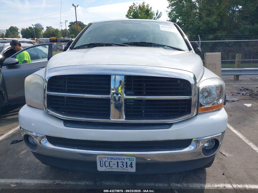 2006 Dodge Ram 1500 Slt VIN: 3D7KS19D96G138225 Lot: 43278976