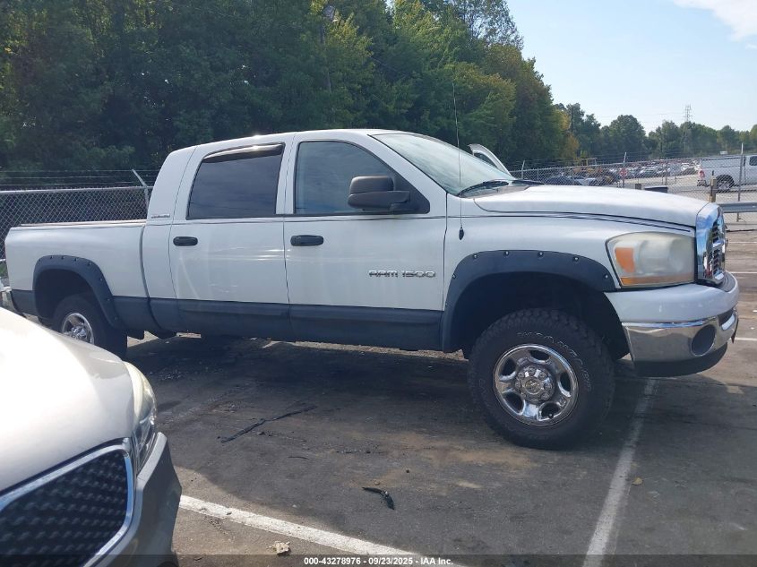 2006 Dodge Ram 1500 Slt VIN: 3D7KS19D96G138225 Lot: 43278976