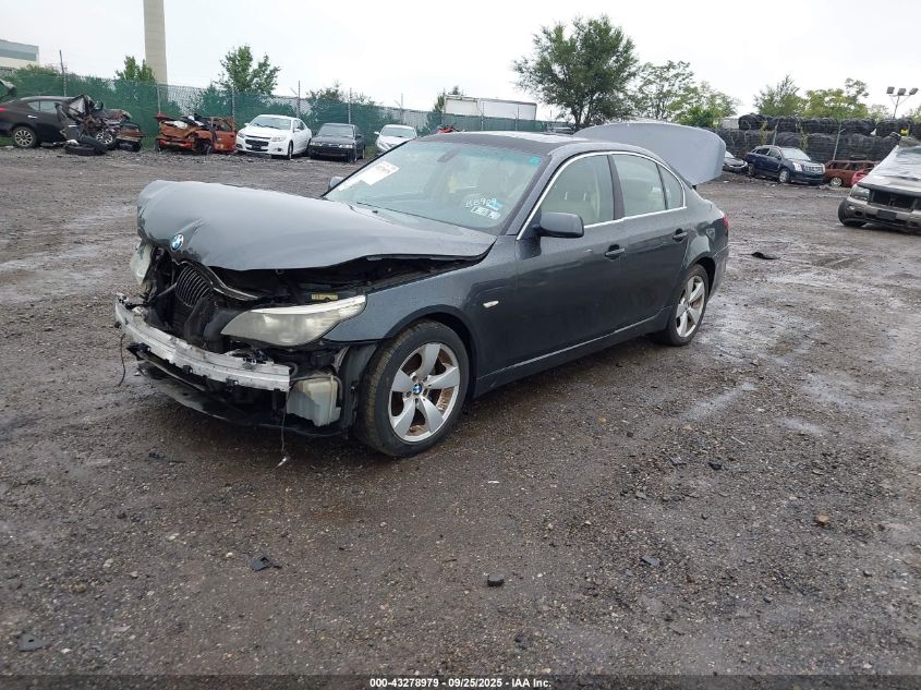 2008 BMW 528Xi black sedan gasoline WBANV13578BZ48669 photo #3