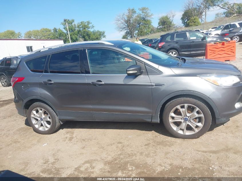2014 Ford Escape Titanium VIN: 1FMCU9JXXEUC14376 Lot: 43279020