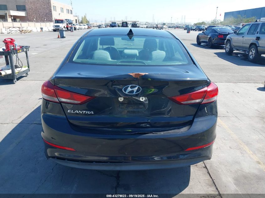2017 Hyundai Elantra Se VIN: KMHD84LF7HU106138 Lot: 43279023