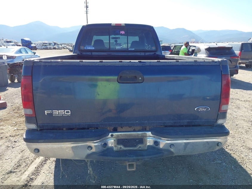 2002 Ford F-350 Lariat/Xl/Xlt VIN: 1FTSW31S62EC36537 Lot: 43279044