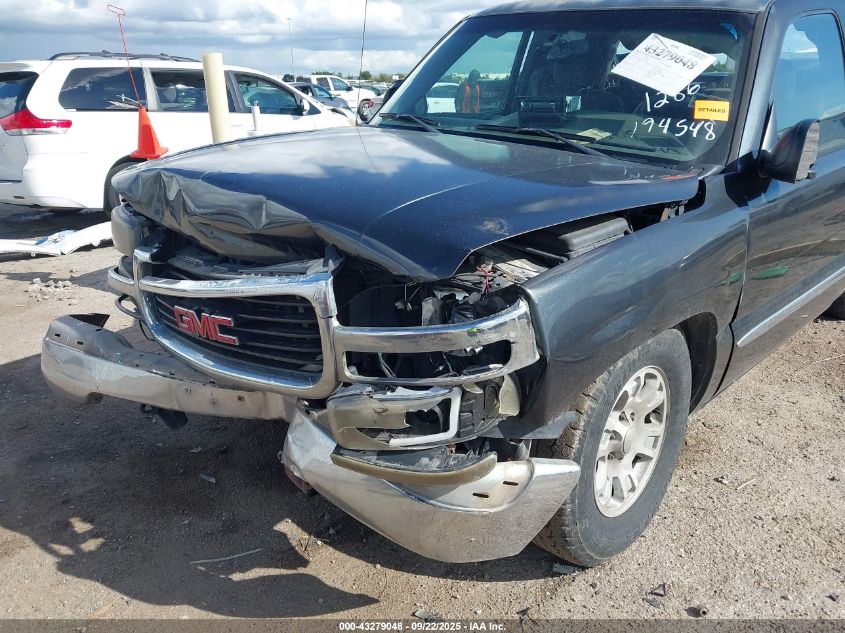 2005 GMC Sierra 1500 Sle VIN: 1GTEC19VX5Z124944 Lot: 43279048