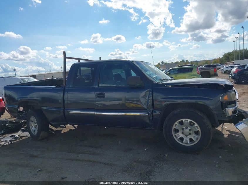 2005 GMC Sierra 1500 Sle VIN: 1GTEC19VX5Z124944 Lot: 43279048