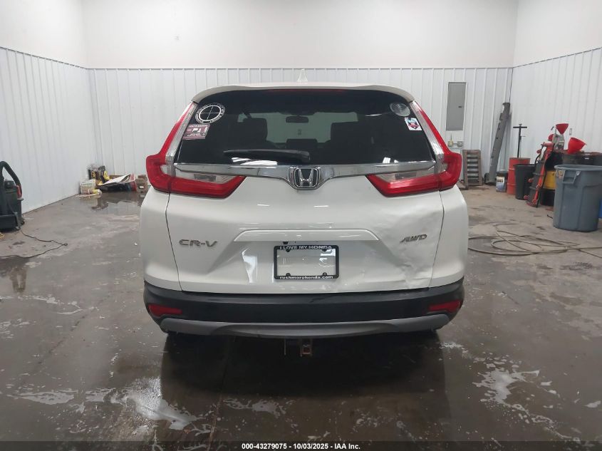 2018 Honda Cr-V Ex VIN: 2HKRW2H58JH652127 Lot: 43279075