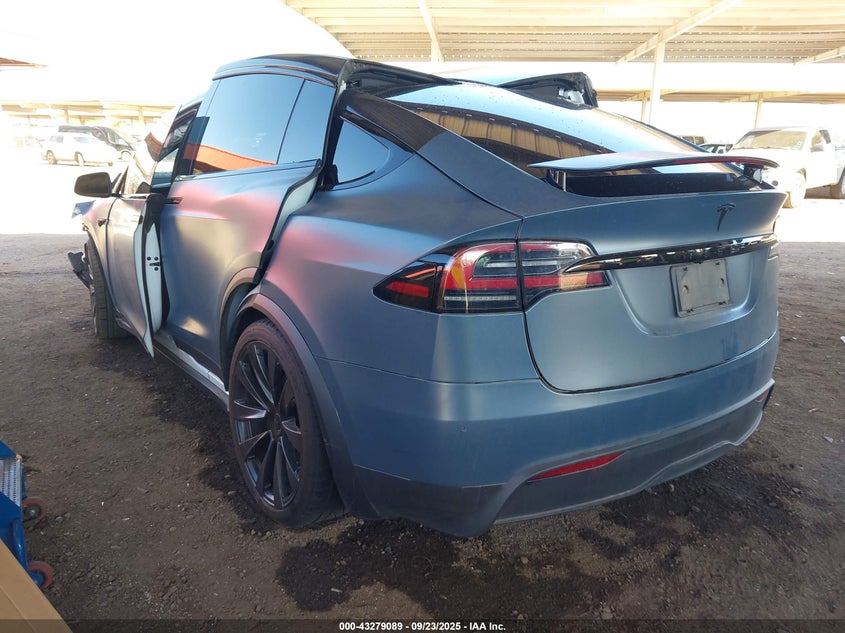 Vin: 7saxcbe58pf378409, lot: 43773693, tesla model x dual motor all-wheel drive/standard range 20233
