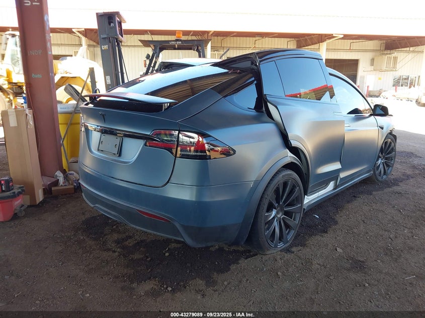 Vin: 7saxcbe58pf378409, lot: 43773693, tesla model x dual motor all-wheel drive/standard range 20234