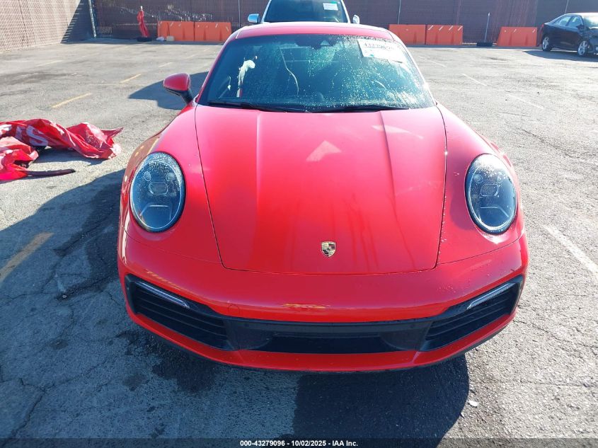 2020 Porsche 911 Carrera VIN: WP0AA2A97LS205866 Lot: 43279096