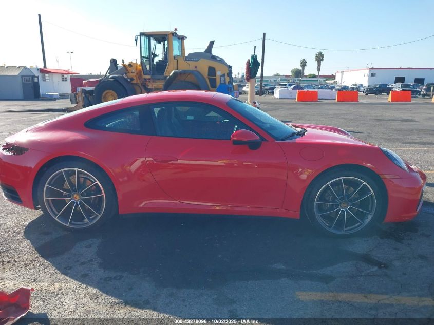 2020 Porsche 911 Carrera VIN: WP0AA2A97LS205866 Lot: 43279096