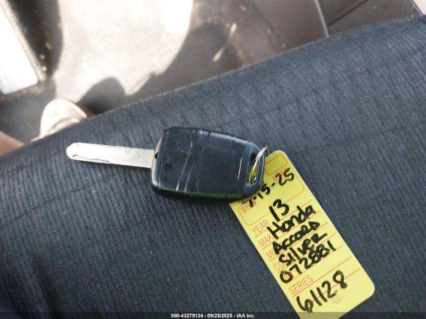 2013 Honda Accord Sport VIN: 1HGCR2F55DA072881 Lot: 43279134