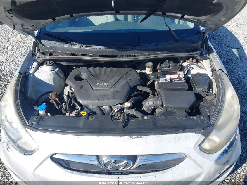 2012 Hyundai Accent Gls VIN: KMHCT4AE1CU255352 Lot: 43279137