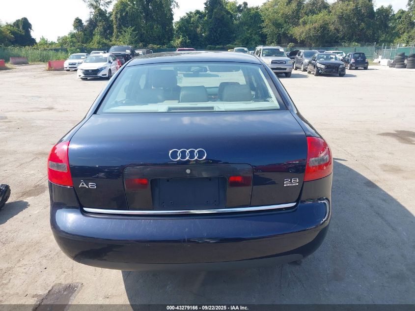 2001 Audi A6 VIN: WAUEH54B61N048644 Lot: 43279166