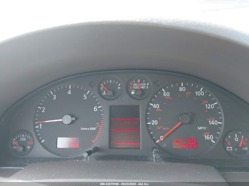 2001 Audi A6 VIN: WAUEH54B61N048644 Lot: 43279166