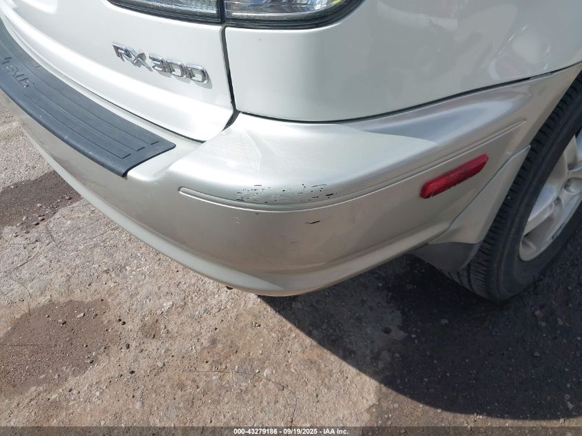 2003 Lexus Rx 300 VIN: JTJHF10U030301380 Lot: 43279186