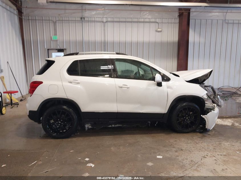 2021 Chevrolet Trax Awd Lt VIN: KL7CJPSM8MB370588 Lot: 43279194