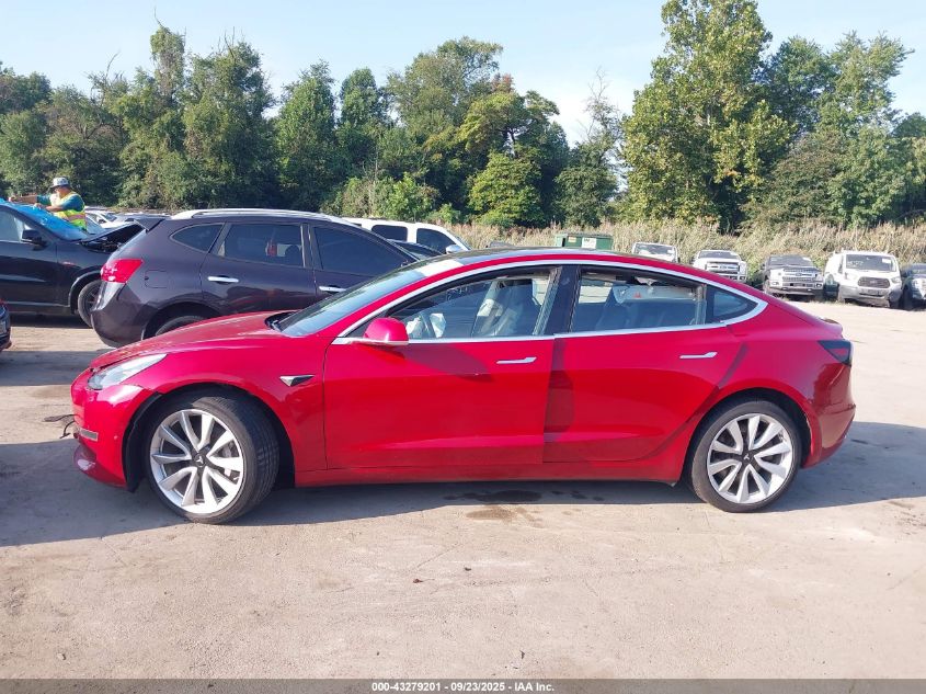2018 Tesla Model 3 Long Range/Performance VIN: 5YJ3E1EB8JF065728 Lot: 43279201
