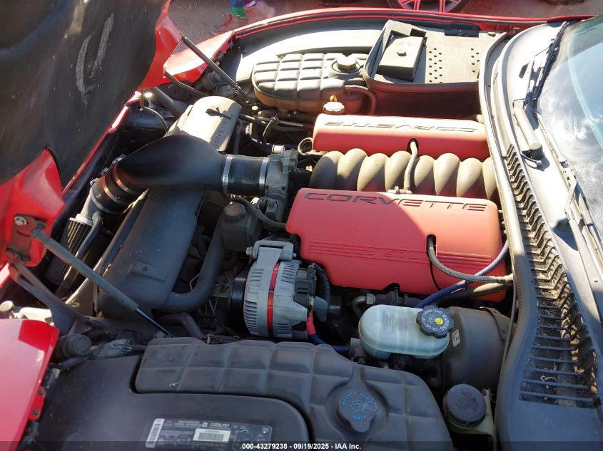 2001 Chevrolet Corvette Z06 Hardtop VIN: 1G1YY12S115108382 Lot: 43279238