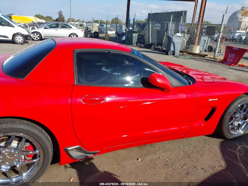 2001 Chevrolet Corvette Z06 Hardtop VIN: 1G1YY12S115108382 Lot: 43279238