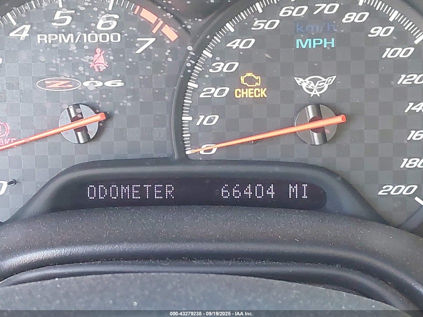 2001 Chevrolet Corvette Z06 Hardtop VIN: 1G1YY12S115108382 Lot: 43279238