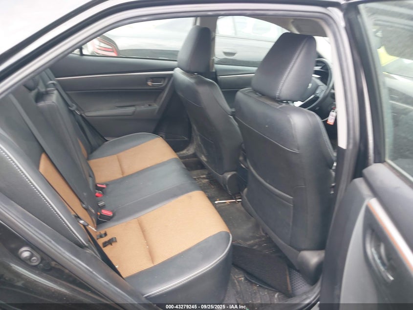 2015 Toyota Corolla S Plus VIN: 2T1BURHE9FC372582 Lot: 43279245