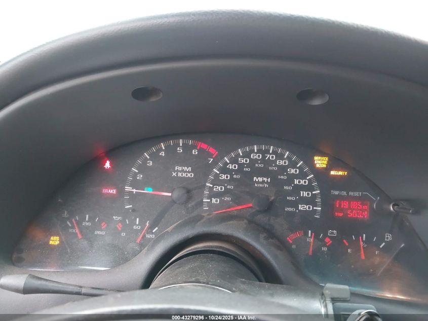 2002 Chevrolet Camaro VIN: 2G1FP22KX22156444 Lot: 43279296