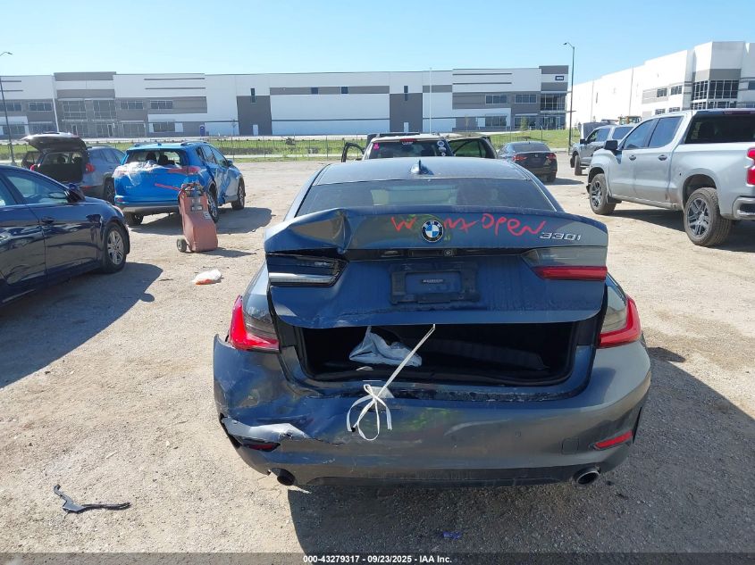 2021 BMW 330I VIN: 3MW5R1J04M8C10609 Lot: 43279317