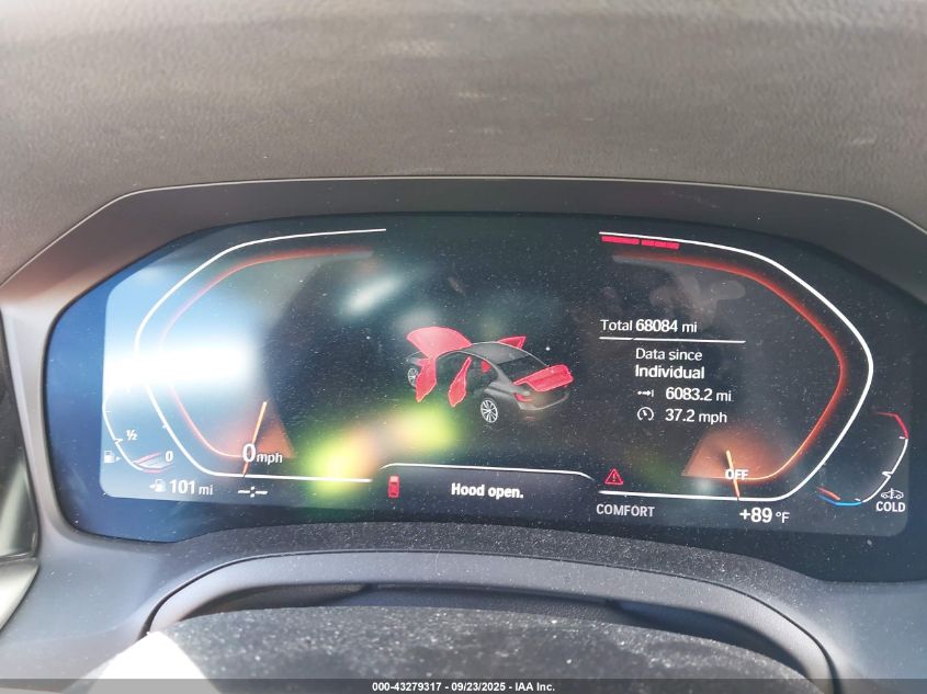 2021 BMW 330I VIN: 3MW5R1J04M8C10609 Lot: 43279317