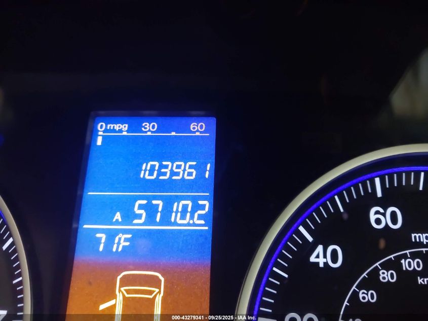 2011 Honda Cr-V Ex-L VIN: 5J6RE4H75BL090579 Lot: 43279341