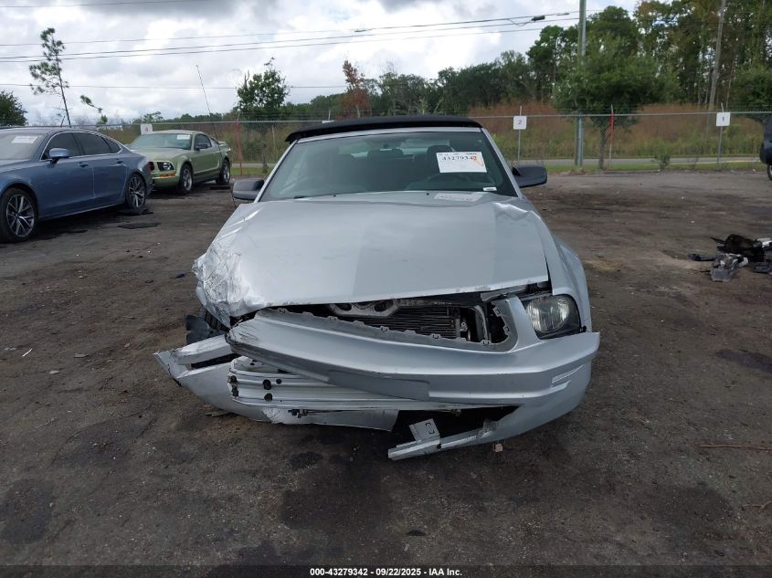2006 Ford Mustang V6 VIN: 1ZVFT84N065130360 Lot: 43279342