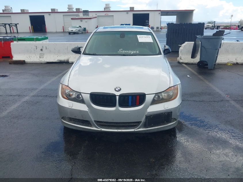 2007 BMW 328Xi VIN: WBAVC93567KX53651 Lot: 43279352