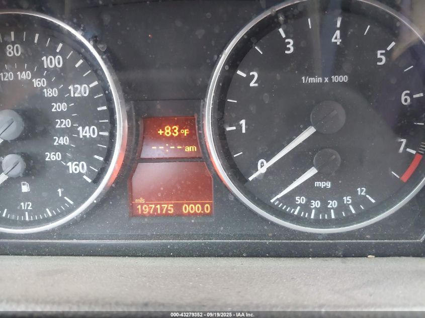 2007 BMW 328Xi VIN: WBAVC93567KX53651 Lot: 43279352