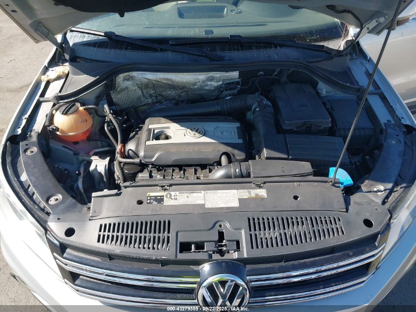 2013 Volkswagen Tiguan Se VIN: WVGAV3AX9DW560343 Lot: 43279359