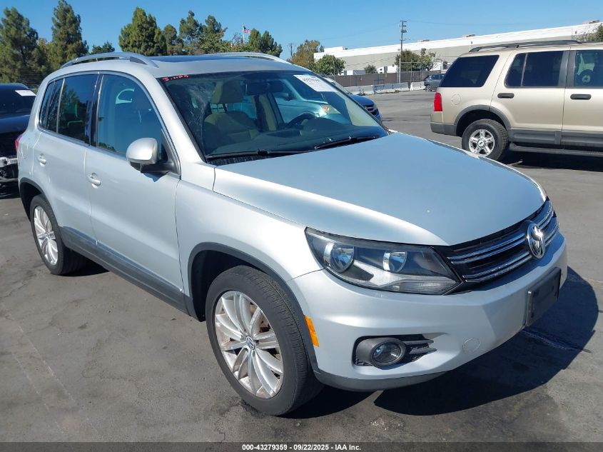 2013 Volkswagen Tiguan Se VIN: WVGAV3AX9DW560343 Lot: 43279359