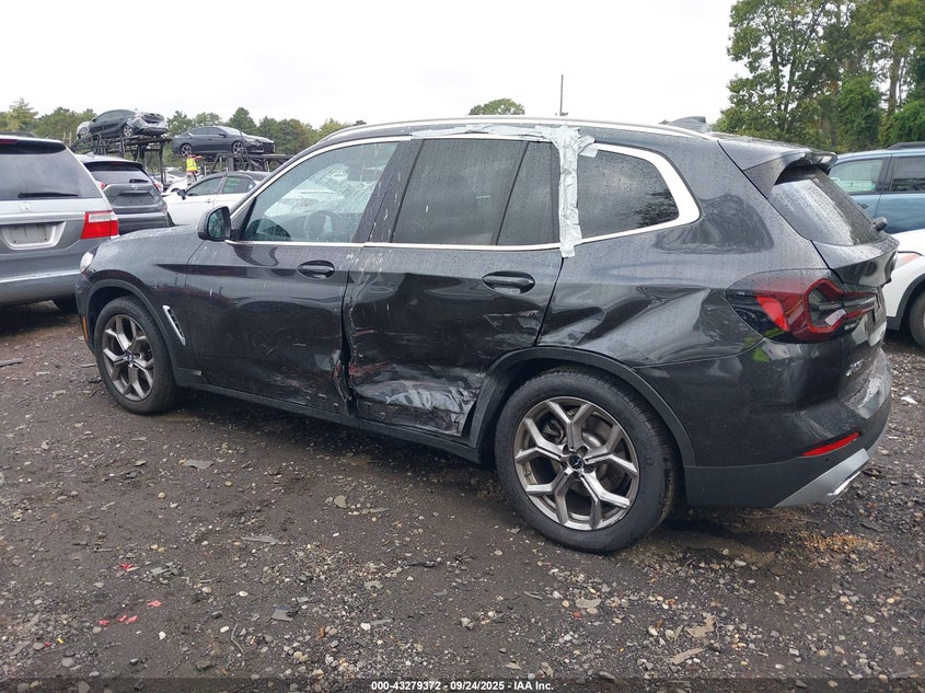 2022 BMW X3 XDRIVE30I - WBX57DP08NN157884