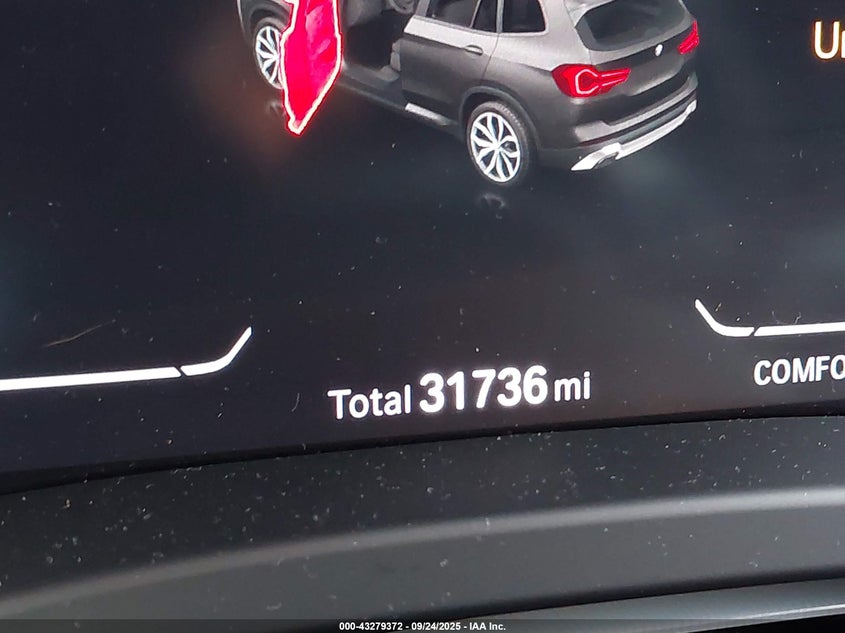 2022 BMW X3 XDRIVE30I - WBX57DP08NN157884