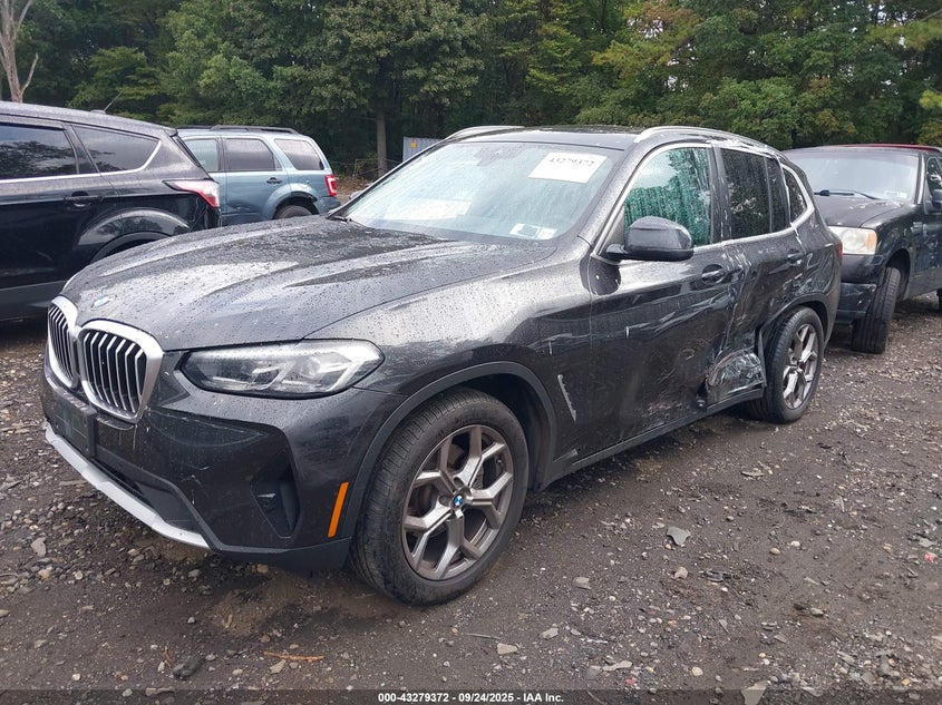 2022 BMW X3 XDRIVE30I - WBX57DP08NN157884