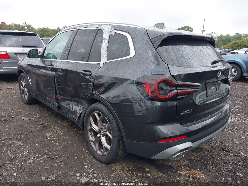 2022 BMW X3 XDRIVE30I - WBX57DP08NN157884