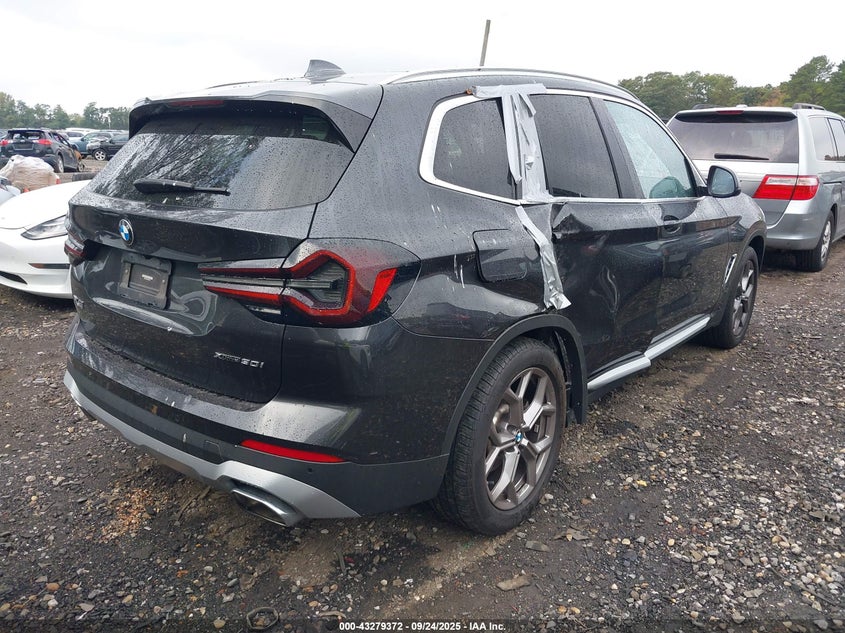 2022 BMW X3 XDRIVE30I - WBX57DP08NN157884