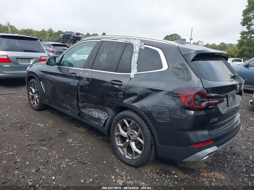 2022 BMW X3 XDRIVE30I - WBX57DP08NN157884